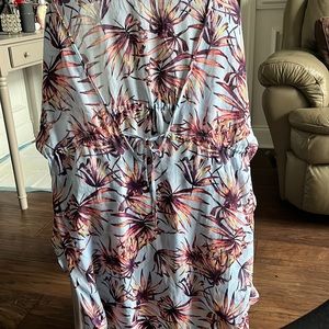 Jessica Simpson sheer shirt